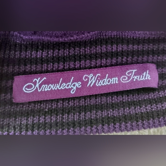 Robert Graham Classic Fit V-Neck Wool Sweater Long sleeve Men Purple XL - Picture 6 of 9